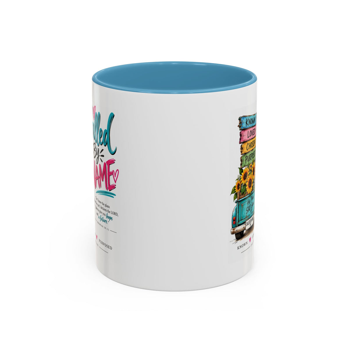 Called By Name Coffee Mug — Inspirational Christian Accent Mug (11/15oz)