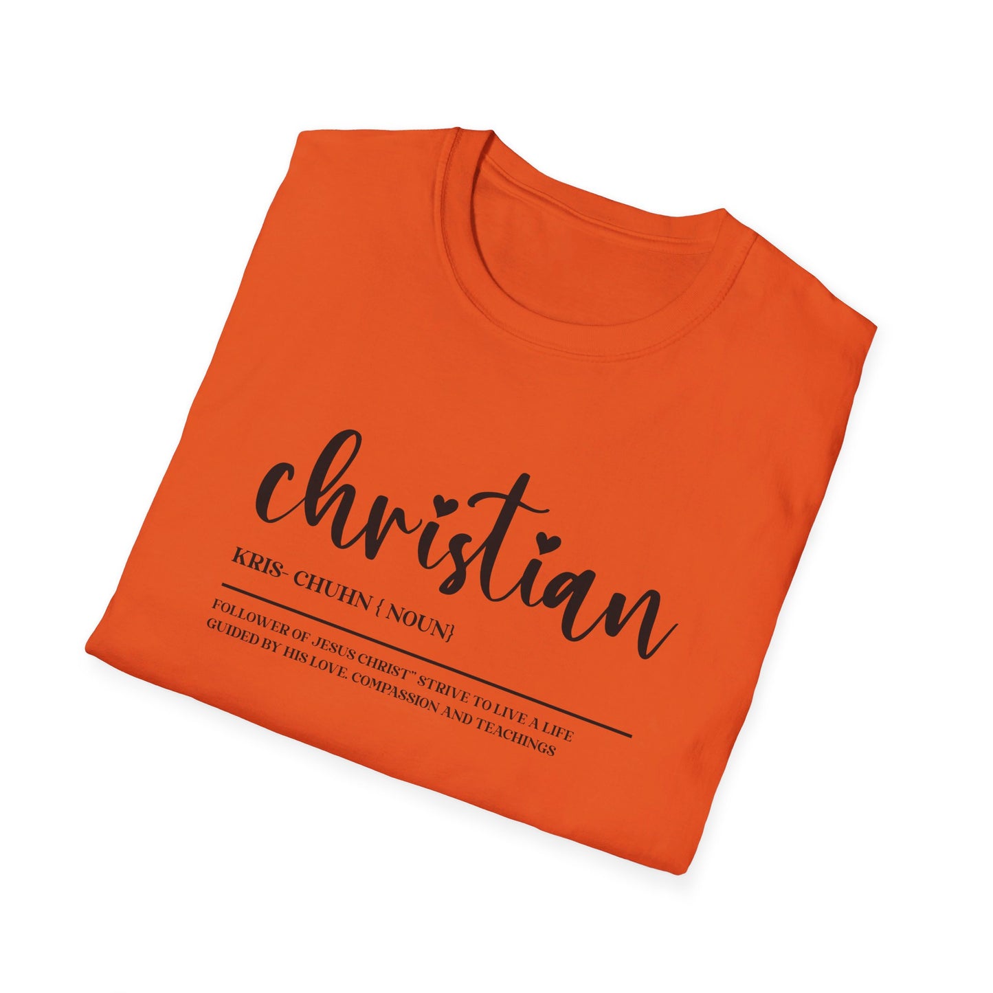 I Am A Christian Follower Of Christ  Christian Unisex T-shirt