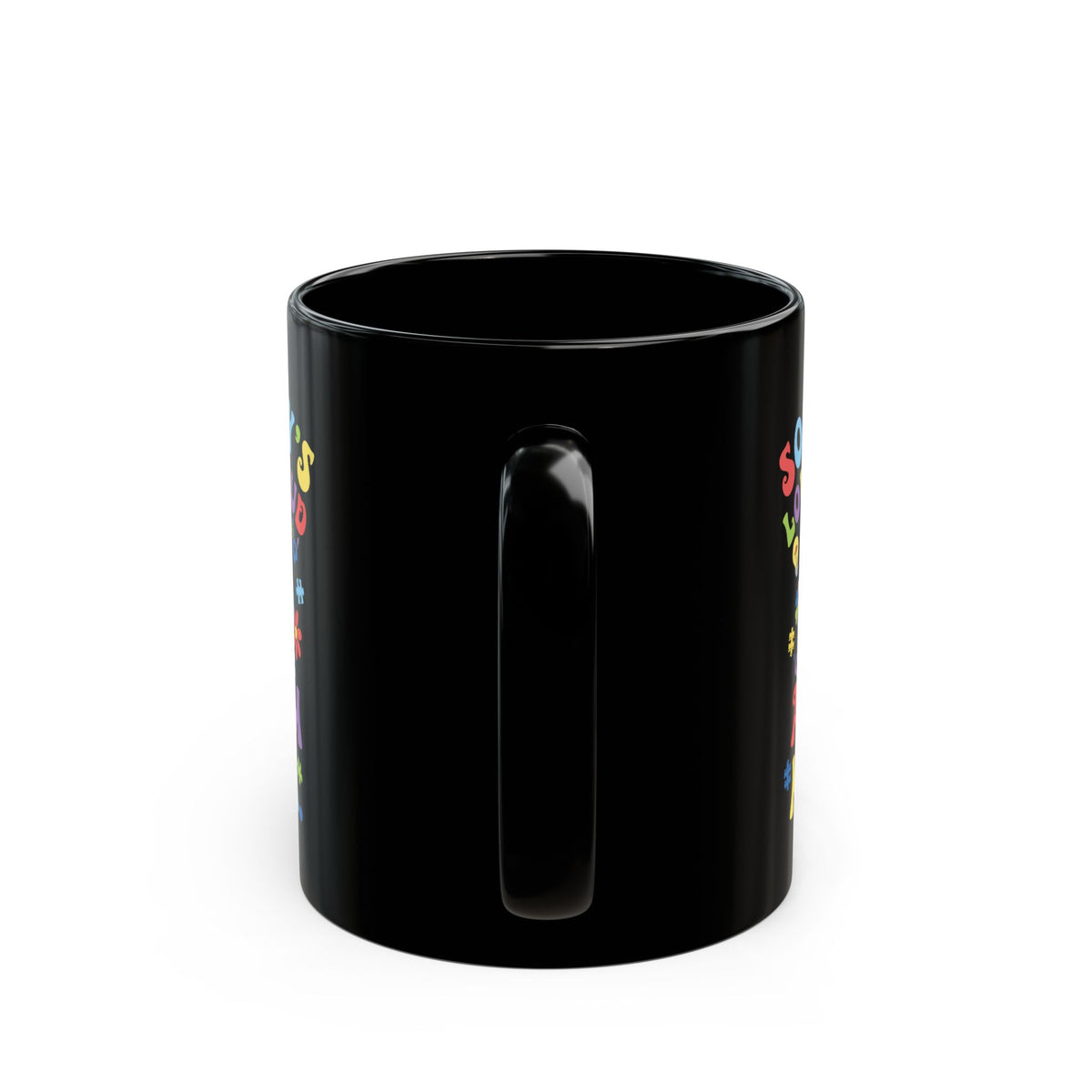 Proud Autism Mama Mug - 11oz & 15oz Black Coffee Cup with Colorful Design