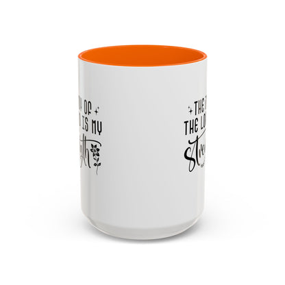 Inspirational Accent Coffee Mug - The Joy of the Lord is My Strength - Perfect for Faith Lovers