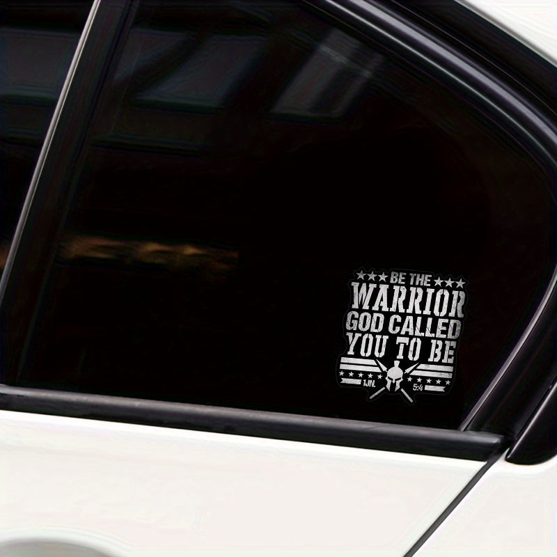 10pcs Be The Warrior God Called You To Be Christian Bumper Stickers claimedbygoddesigns