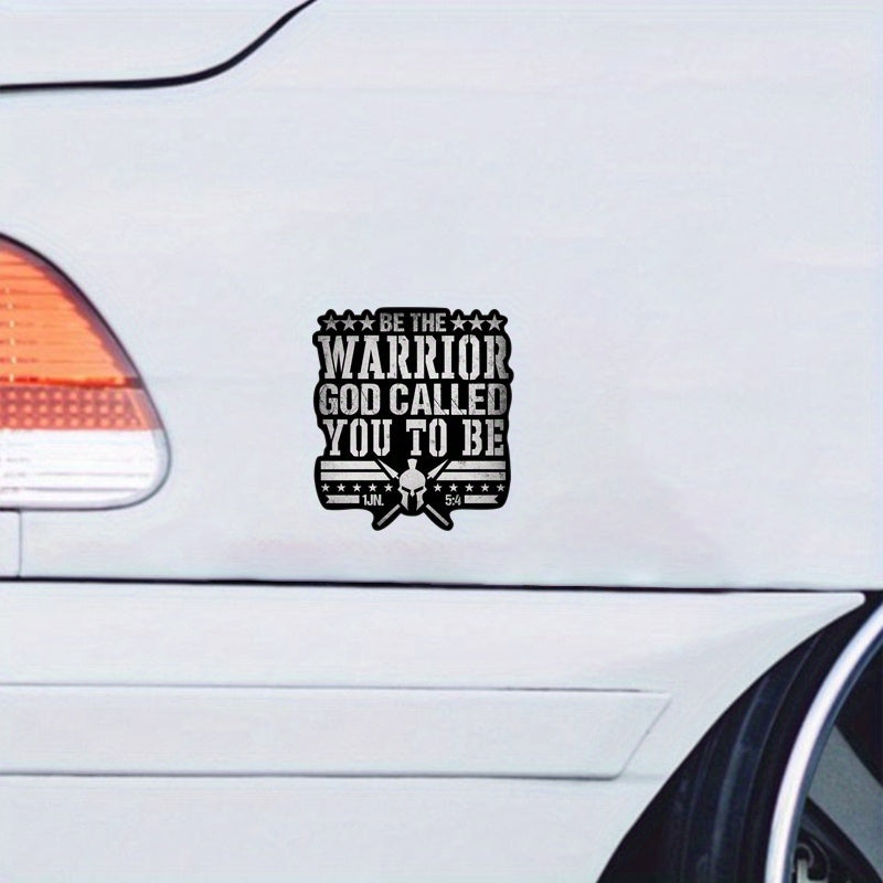 10pcs Be The Warrior God Called You To Be Christian Bumper Stickers claimedbygoddesigns