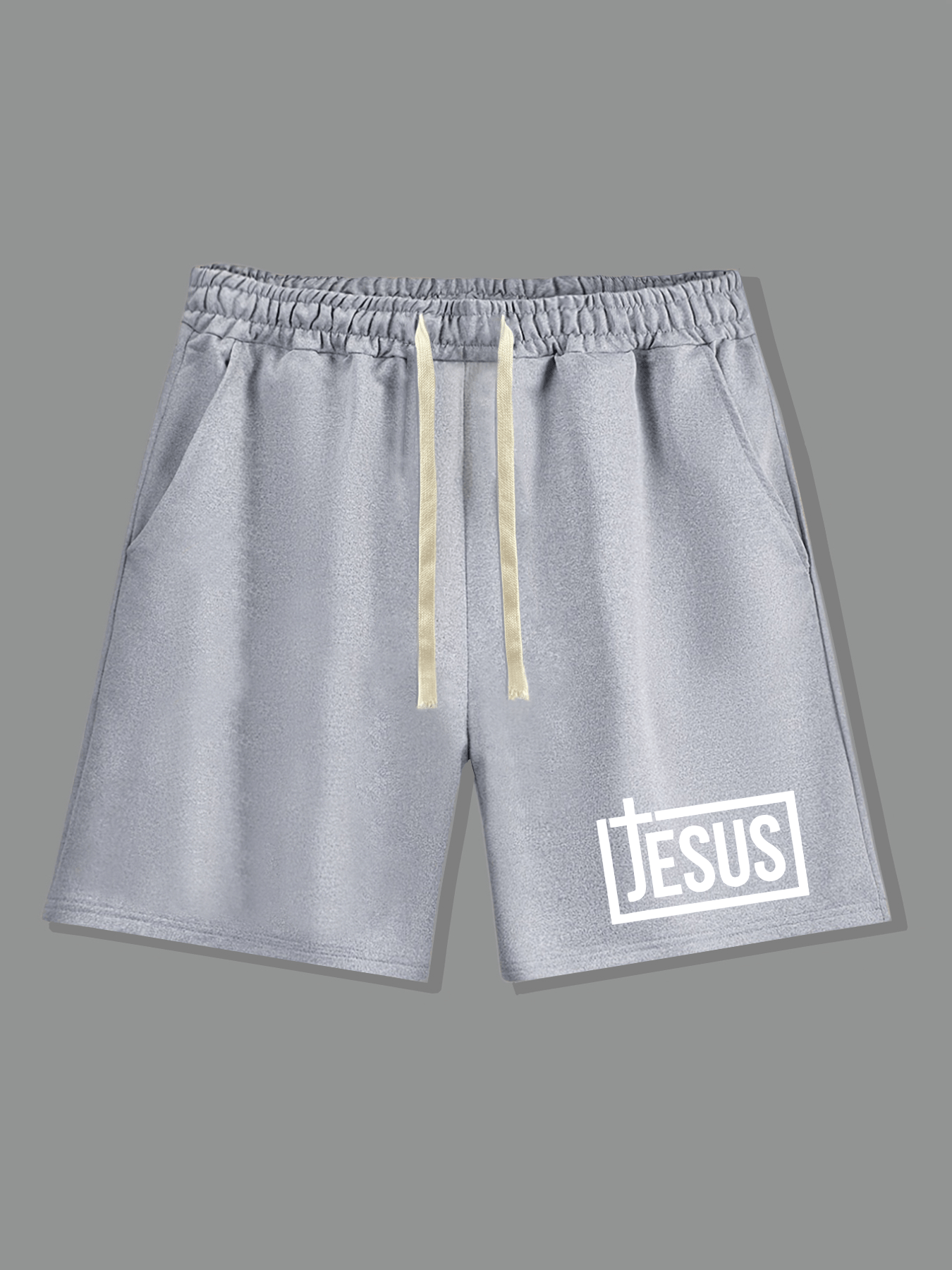 Jesus Cross Men's Christian Shorts claimedbygoddesigns