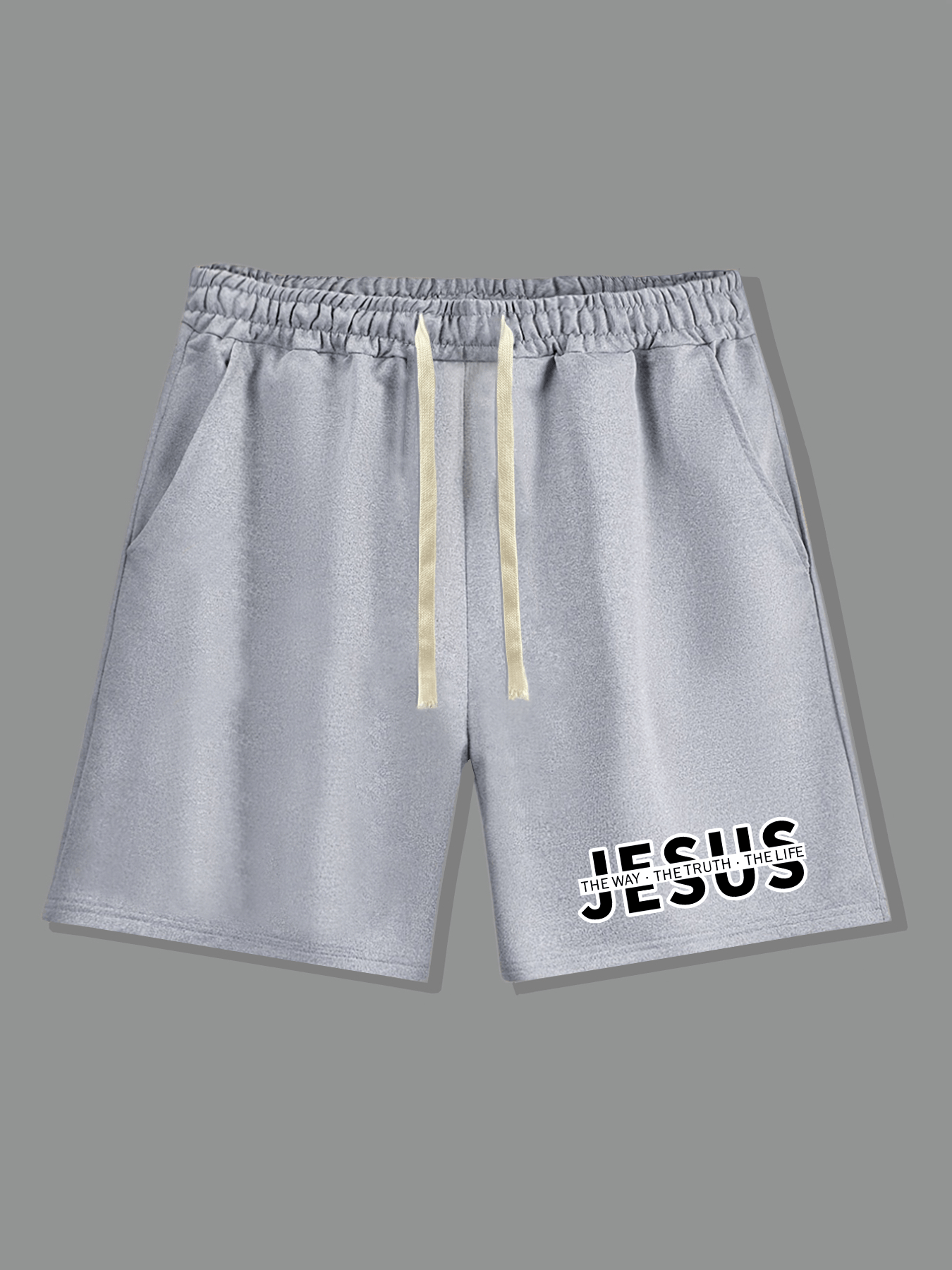 Jesus The Way The Truth The Life Men's Christian Shorts claimedbygoddesigns