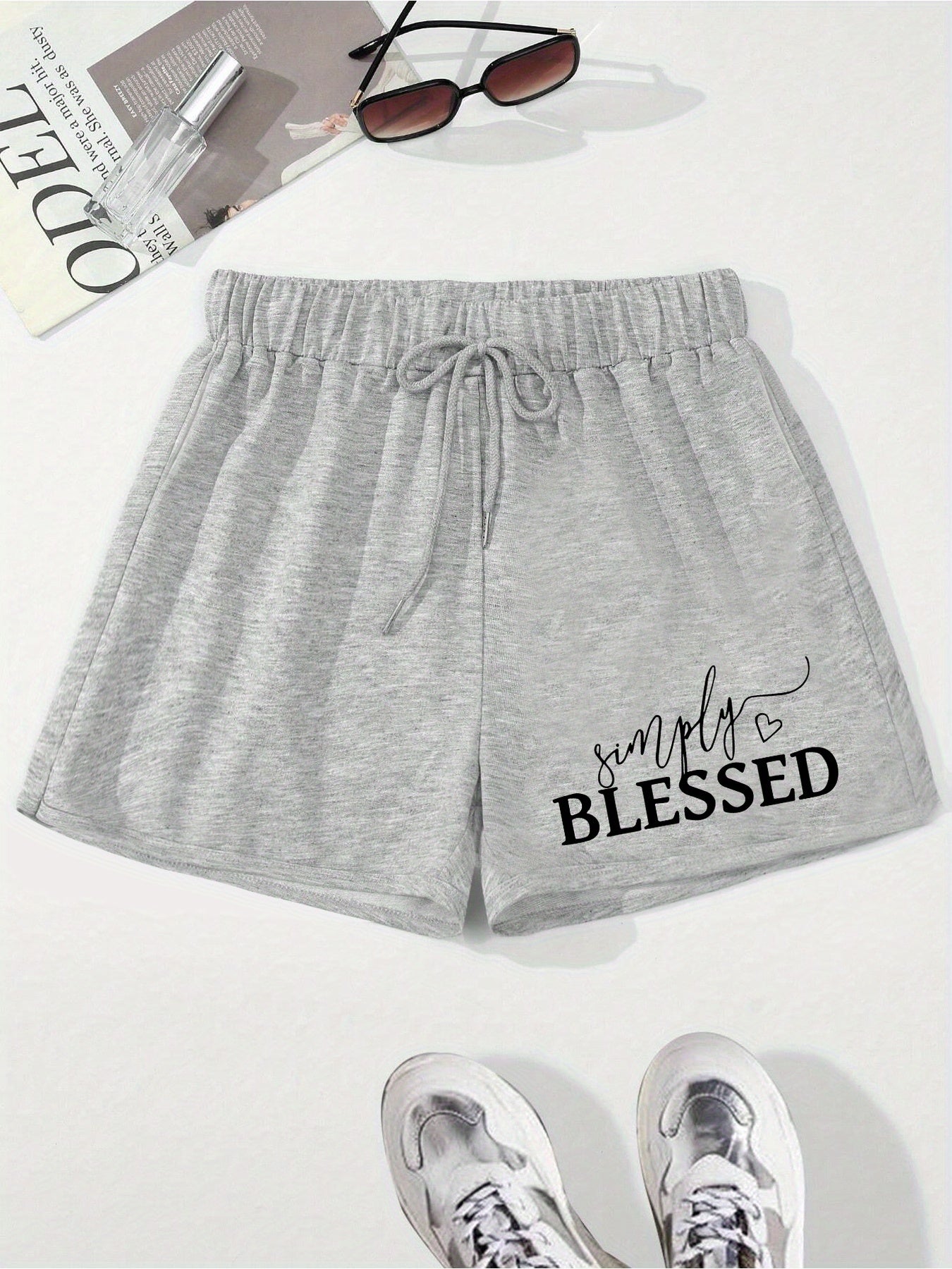 Simply Blessed Women's Christian Shorts claimedbygoddesigns