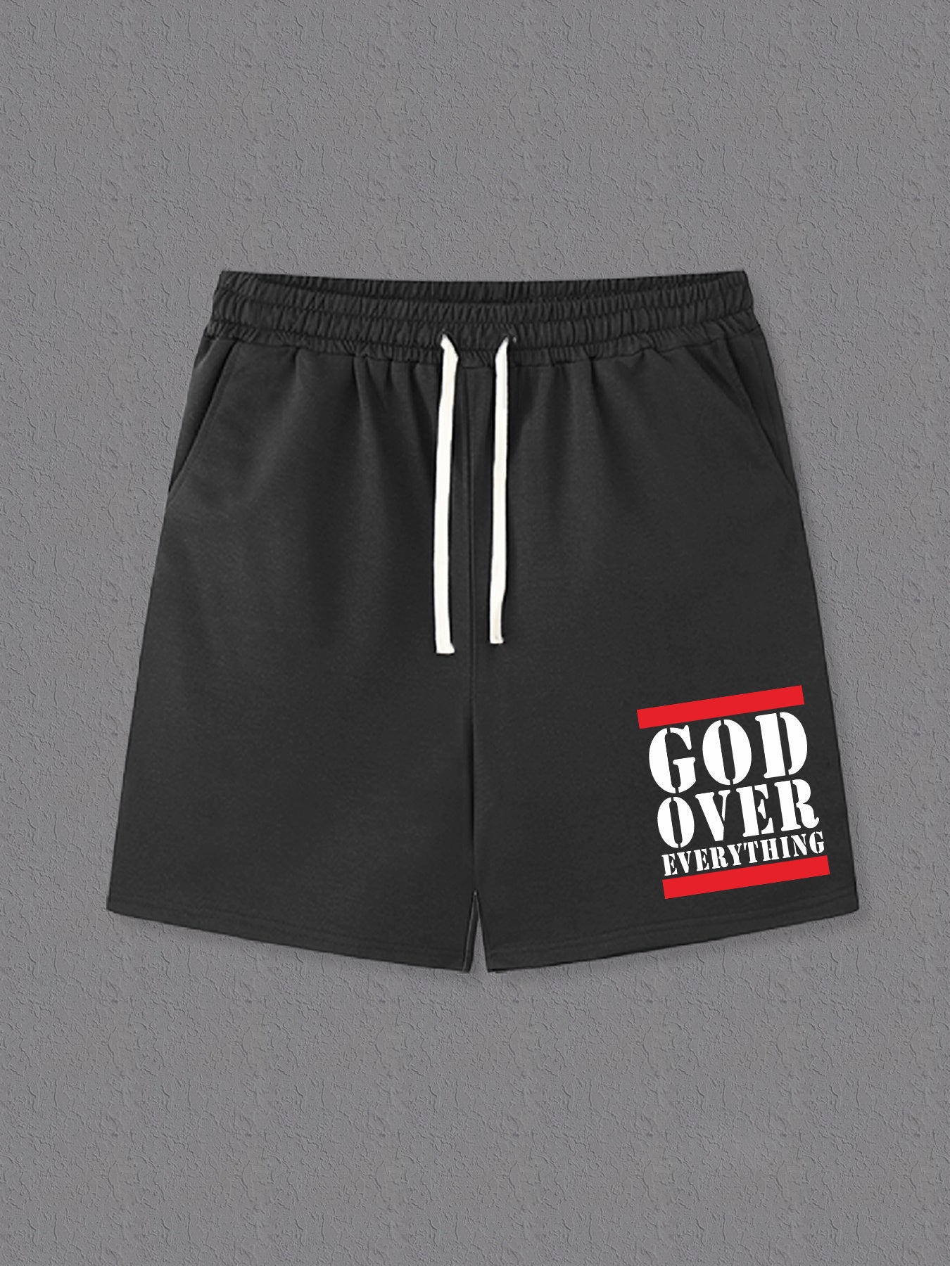 God Over Everything Men's Christian Shorts claimedbygoddesigns
