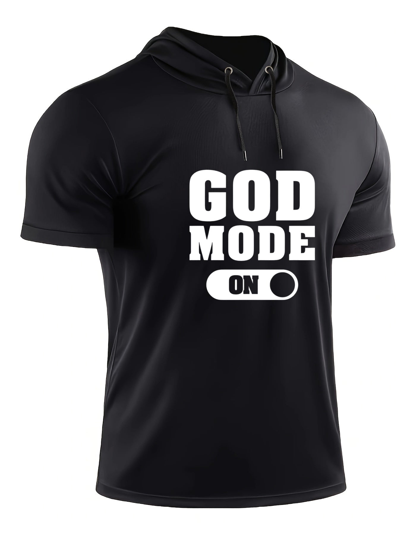 God Mode On Men's Christian T-shirt claimedbygoddesigns