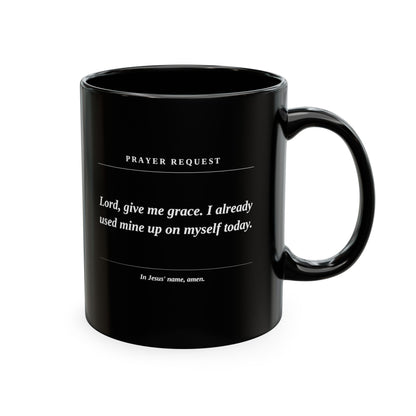 Prayer Request Mug — Inspirational Christian Coffee Cup with Daily Prayers