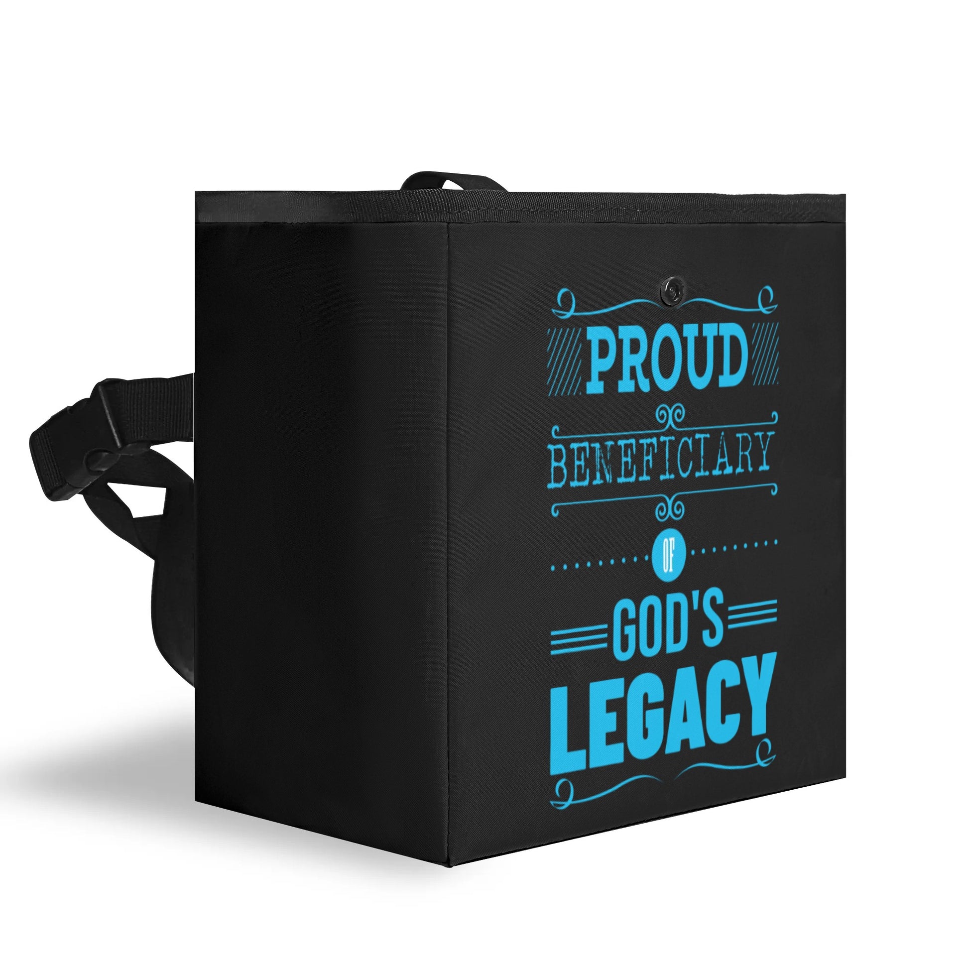 Proud Beneficiary Of Gods Legacy Hanging Storage Trash Car Organizer Bag Christian Car Accessories popcustoms