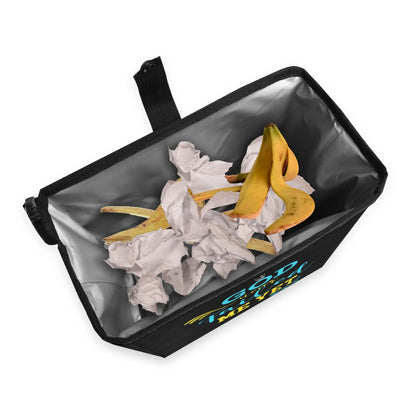 God Never Failed Me Yet Hanging Storage Trash Car Organizer Bag Christian Car Accessories popcustoms