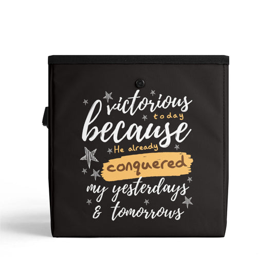 Victorious Today Hanging Storage Trash Car Organizer Bag Christian Car Accessories popcustoms