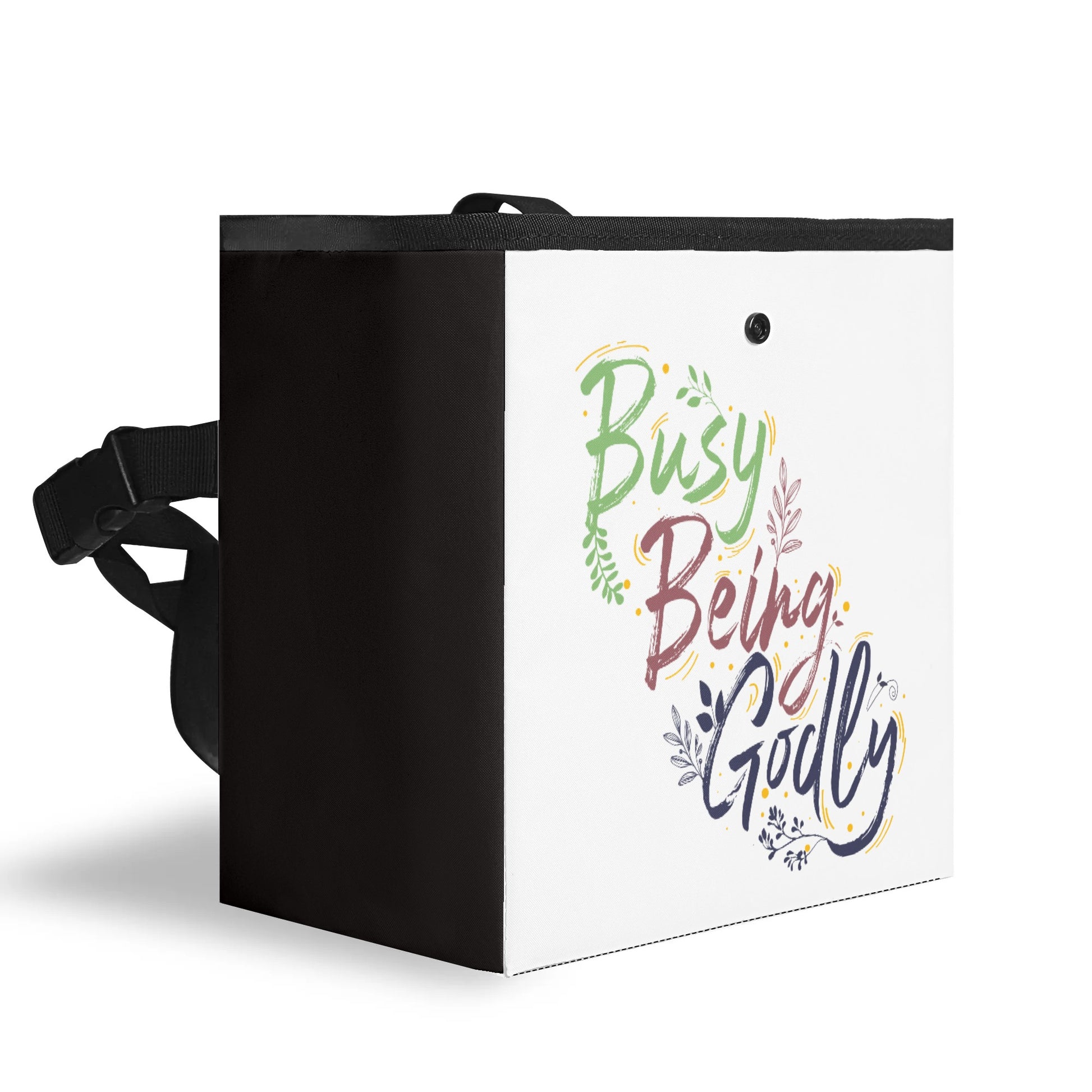 Busy Being Godly Hanging Storage Trash Car Organizer Bag Christian Car Accessories popcustoms