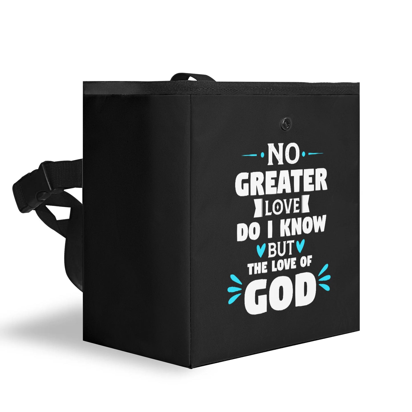 No Greater Love Do I Know But The Love Of God Hanging Storage Trash Car Organizer Bag Christian Car Accessories popcustoms
