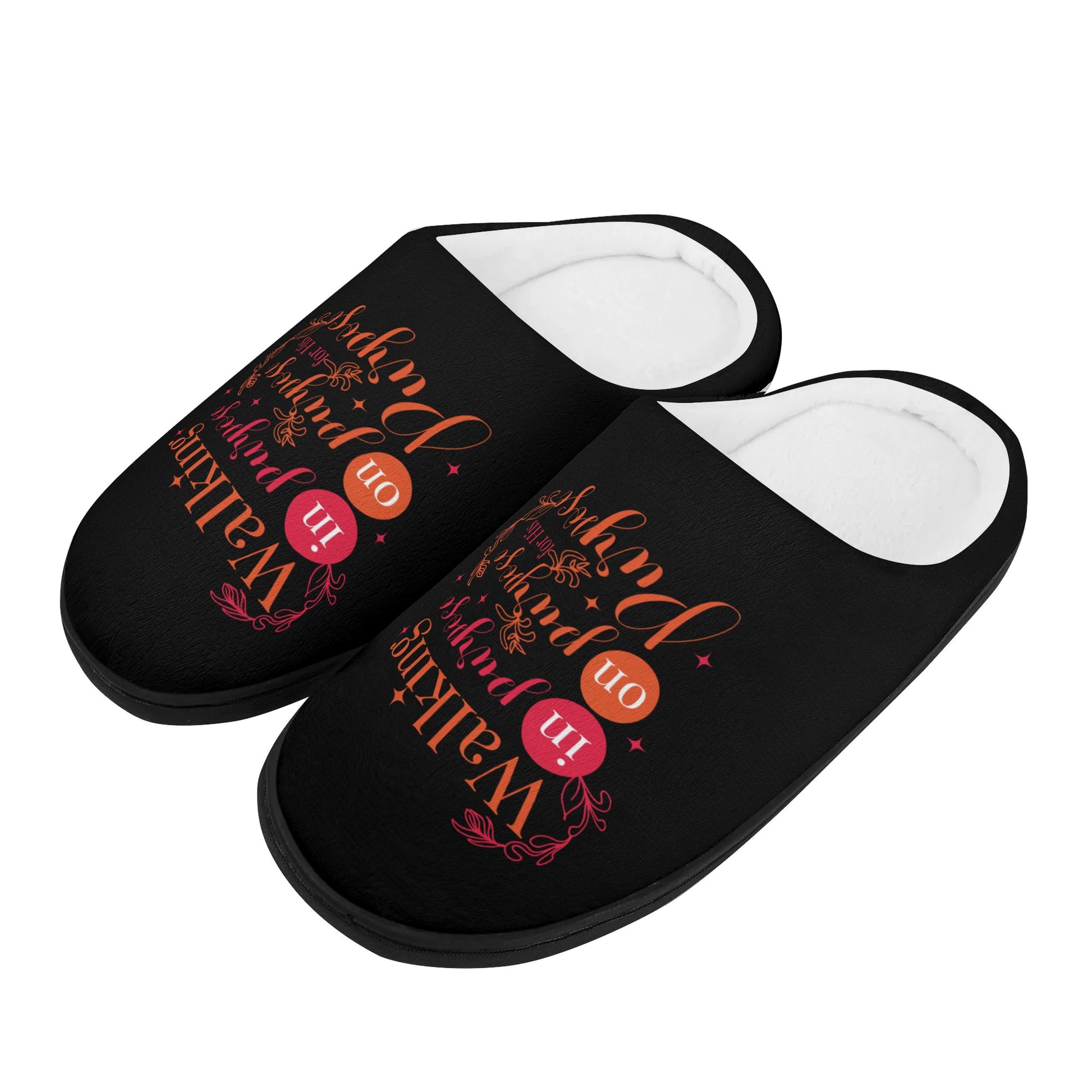 Walking In Purpose Unisex Rubber Autumn Christian Slipper Room Shoes popcustoms