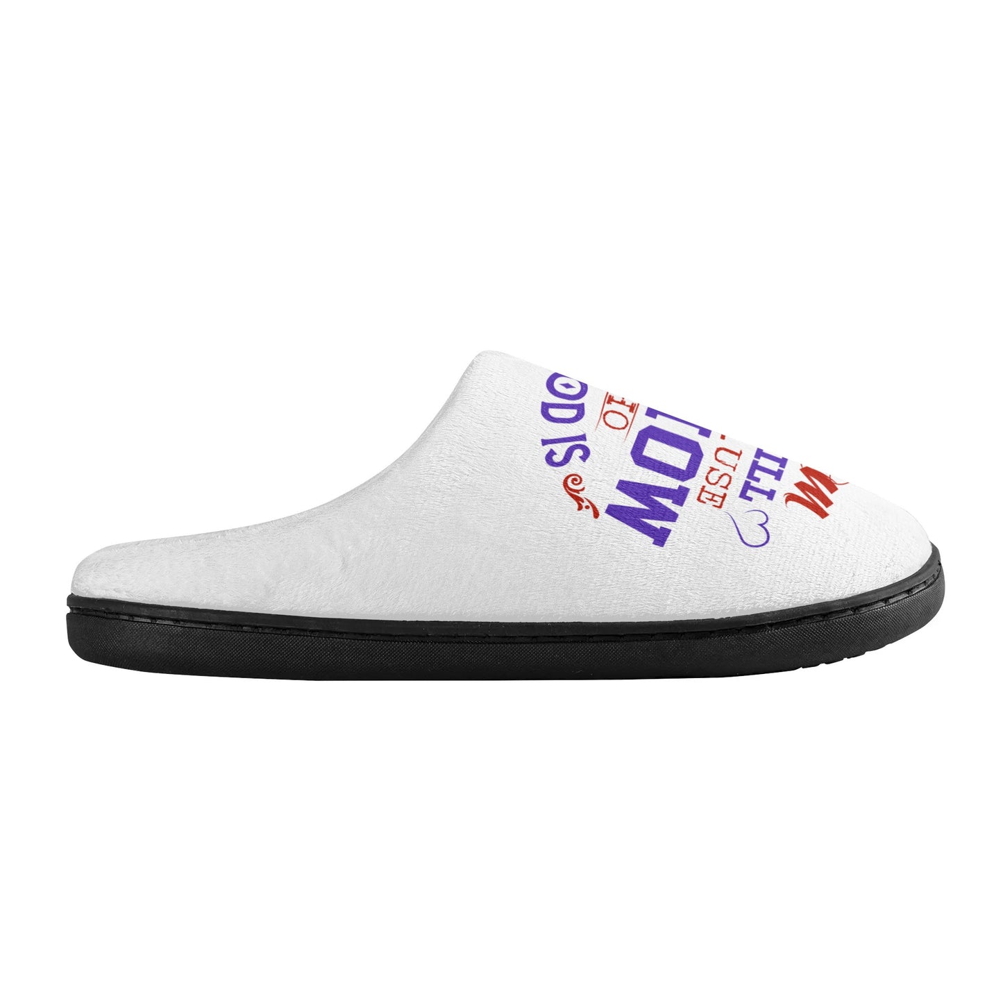 I Am Still Because I Know Who My God Is Unisex Rubber Autumn Christian Slipper Room Shoes popcustoms