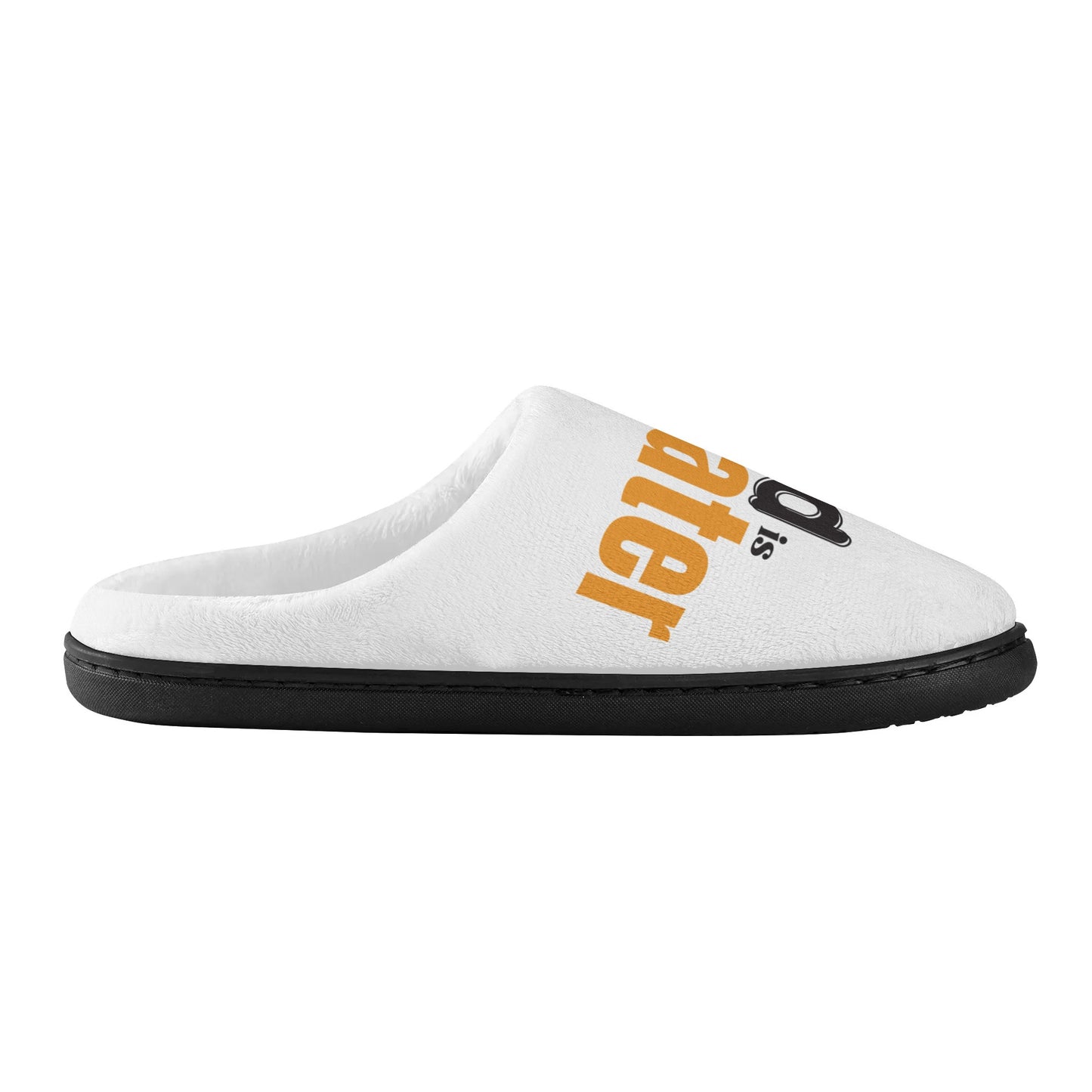 God Is Greater Unisex Rubber Autumn Christian Slipper Room Shoes popcustoms