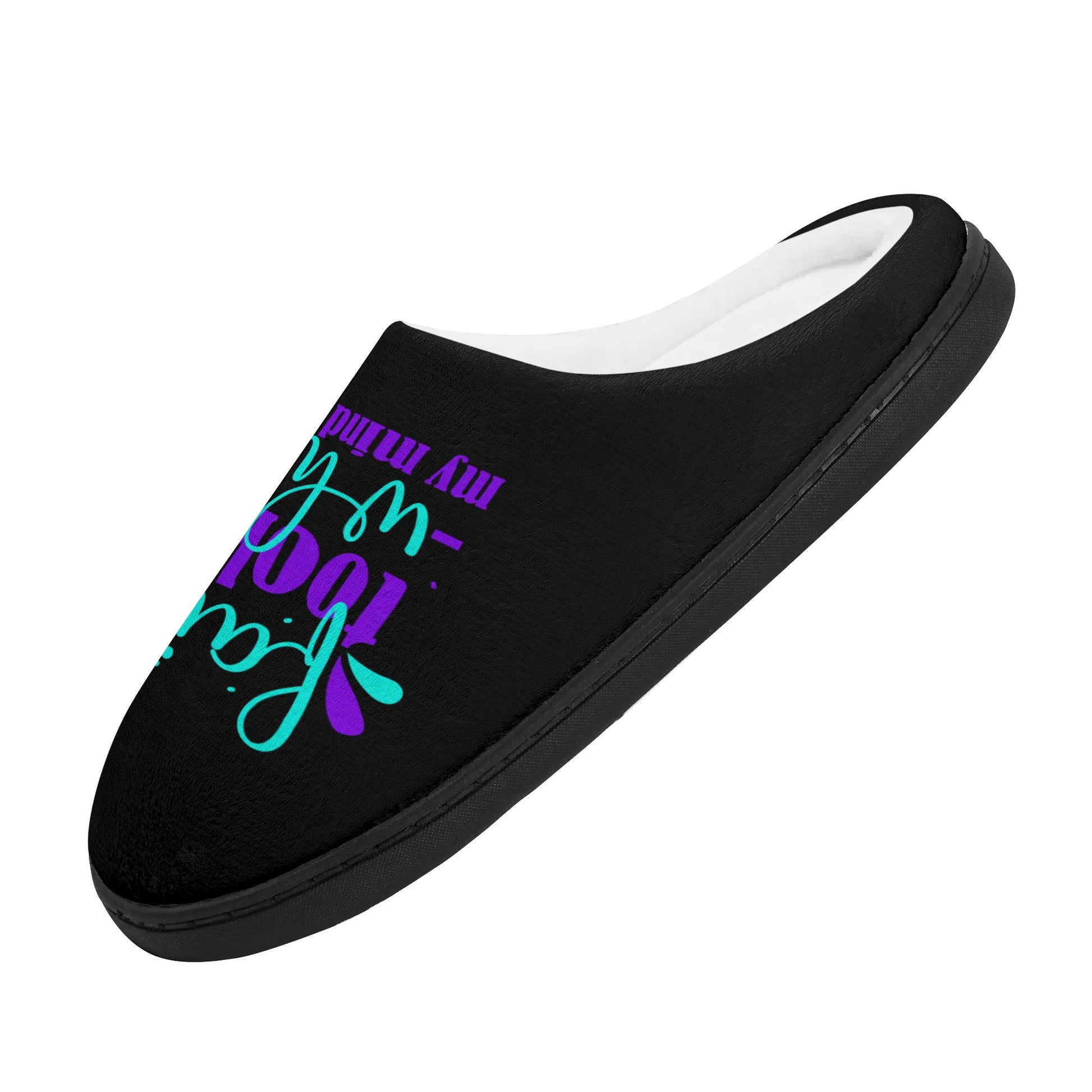 Faith Took Me Where My Mind Could Not Unisex Rubber Autumn Christian Slipper Room Shoes popcustoms