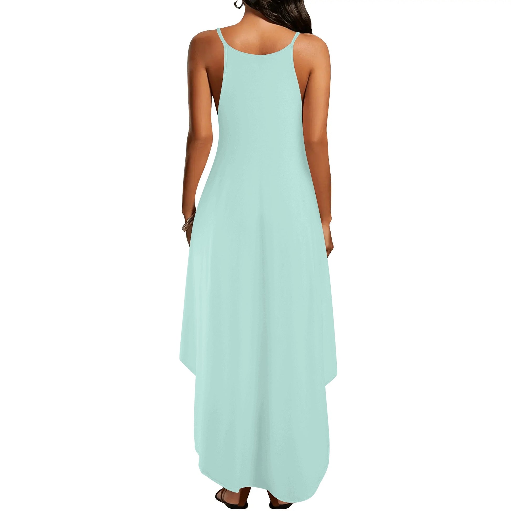 God On The Mountaintop Is The Same In The Valley Womens Christian Elegant Sleeveless Summer Maxi Dress popcustoms