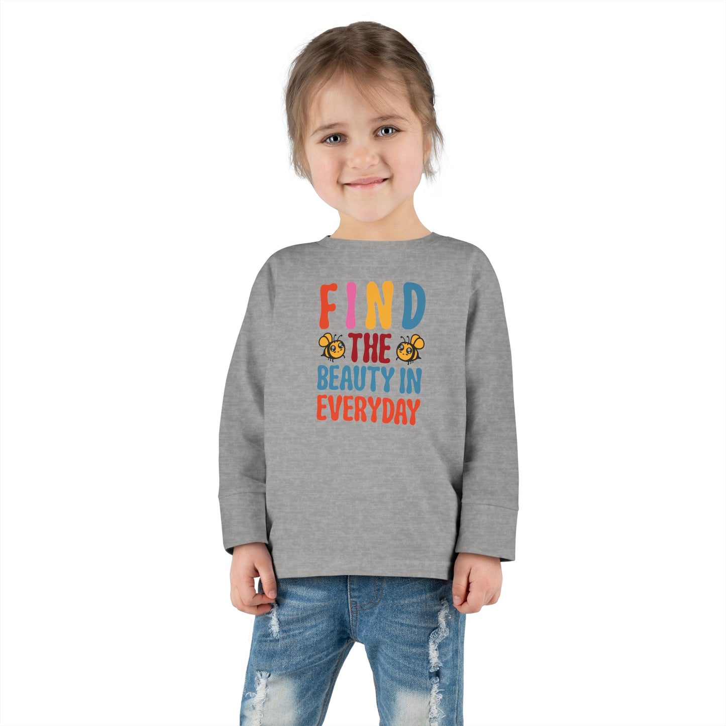 Find The Beauty In Everyday Toddler Christian Sweatshirt