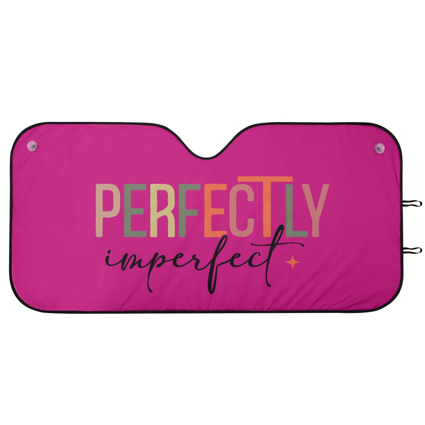 Perfectly Imperfect Car Sunshade Christian Car Accessories popcustoms