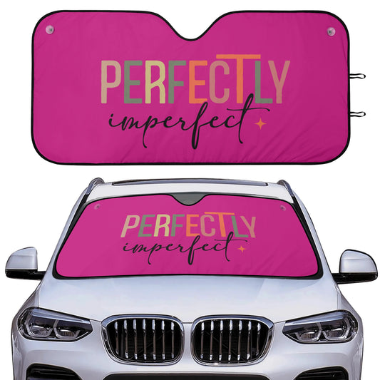 Perfectly Imperfect Car Sunshade Christian Car Accessories popcustoms