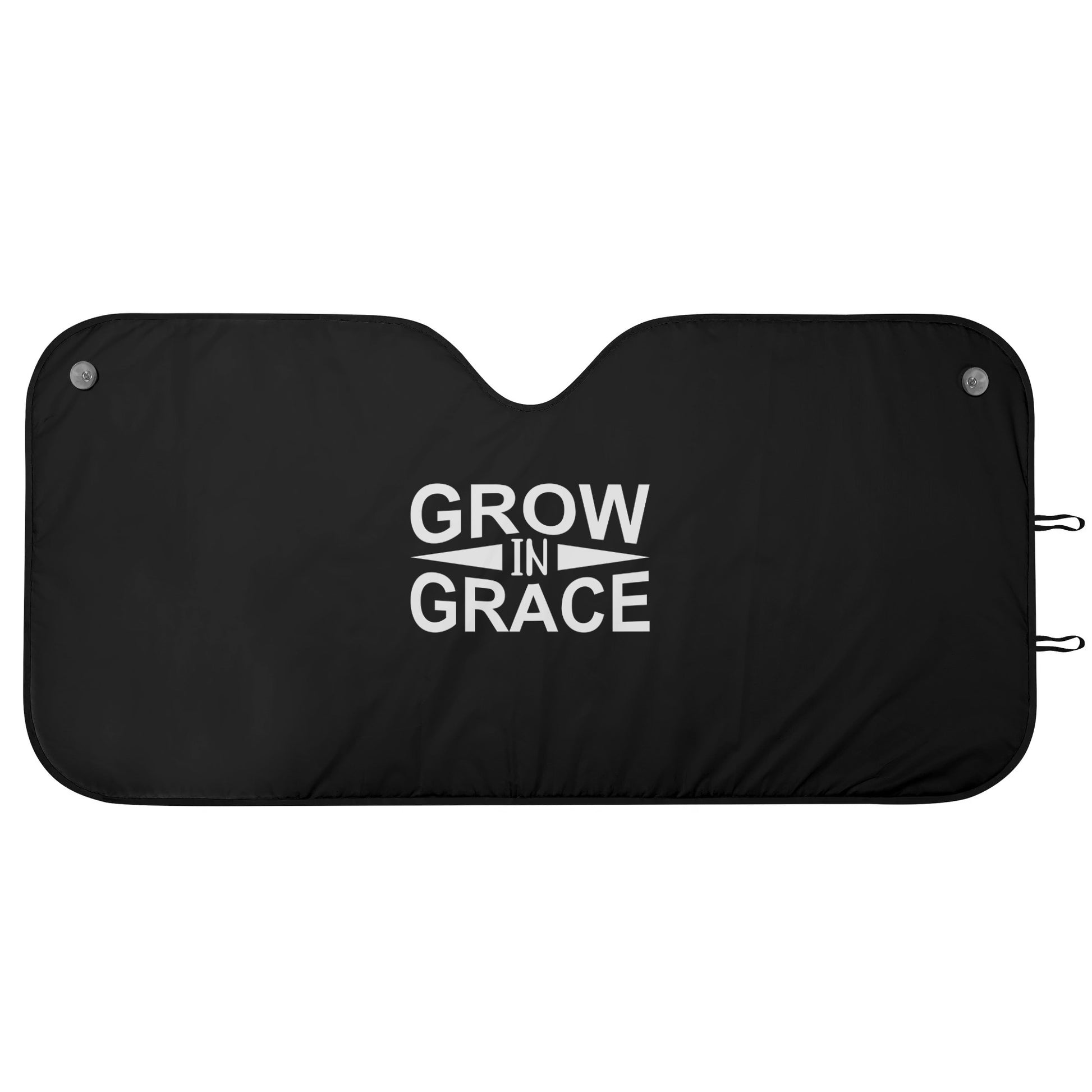 Grow In Grace Car Sunshade Christian Car Accessories popcustoms