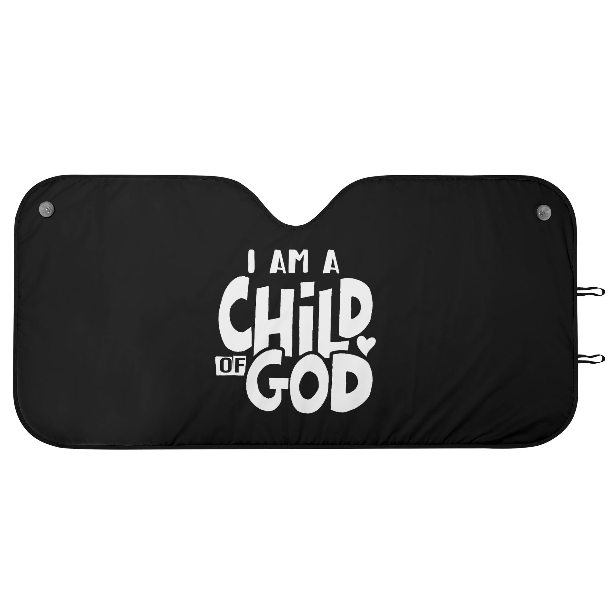I Am A Child Of God Car Sunshade Christian Car Accessories popcustoms