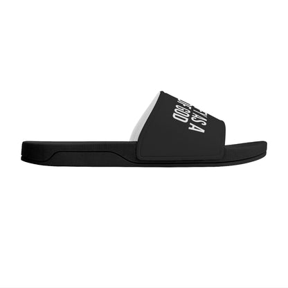 I Identify As A Child Of God Mens Christian Slide Sandals popcustoms