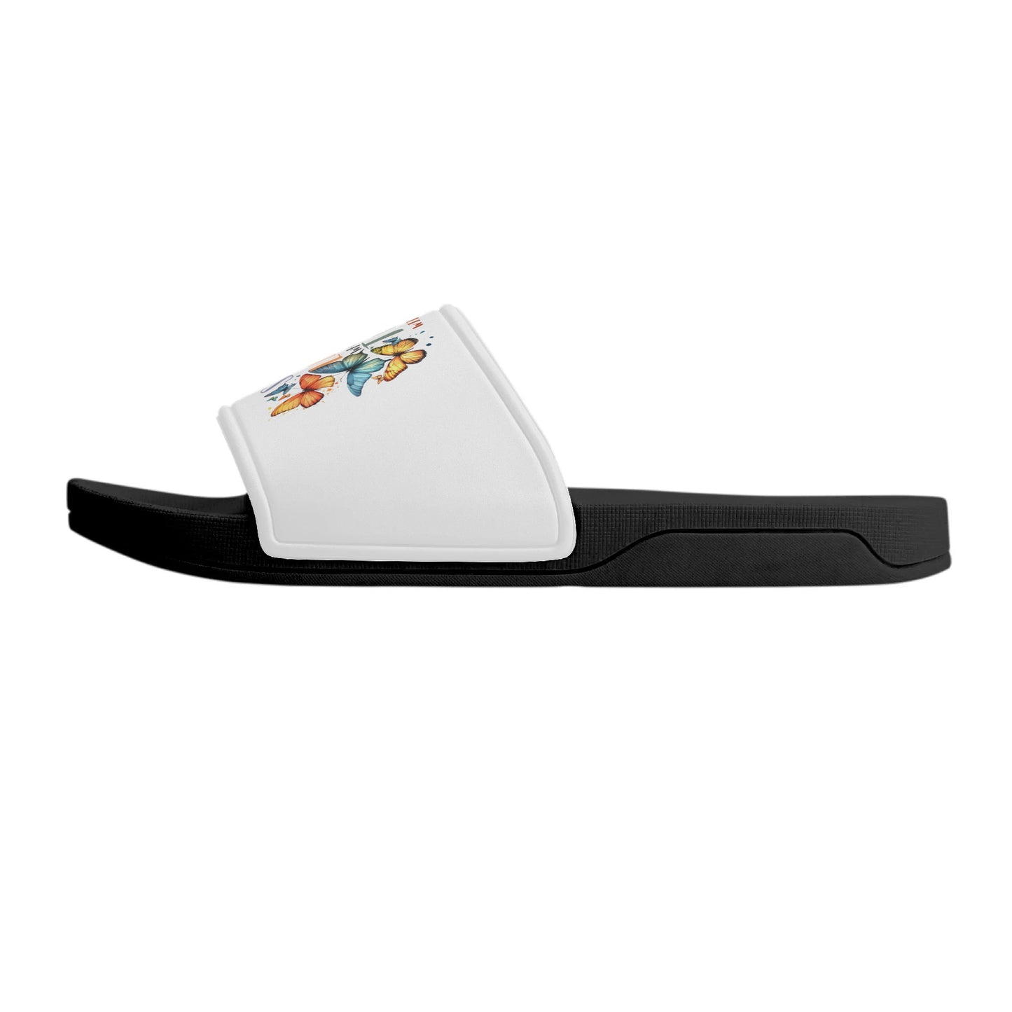 Spirit Lead Me Where My Trust Is Without Borders Kids Christian Slide Sandals popcustoms