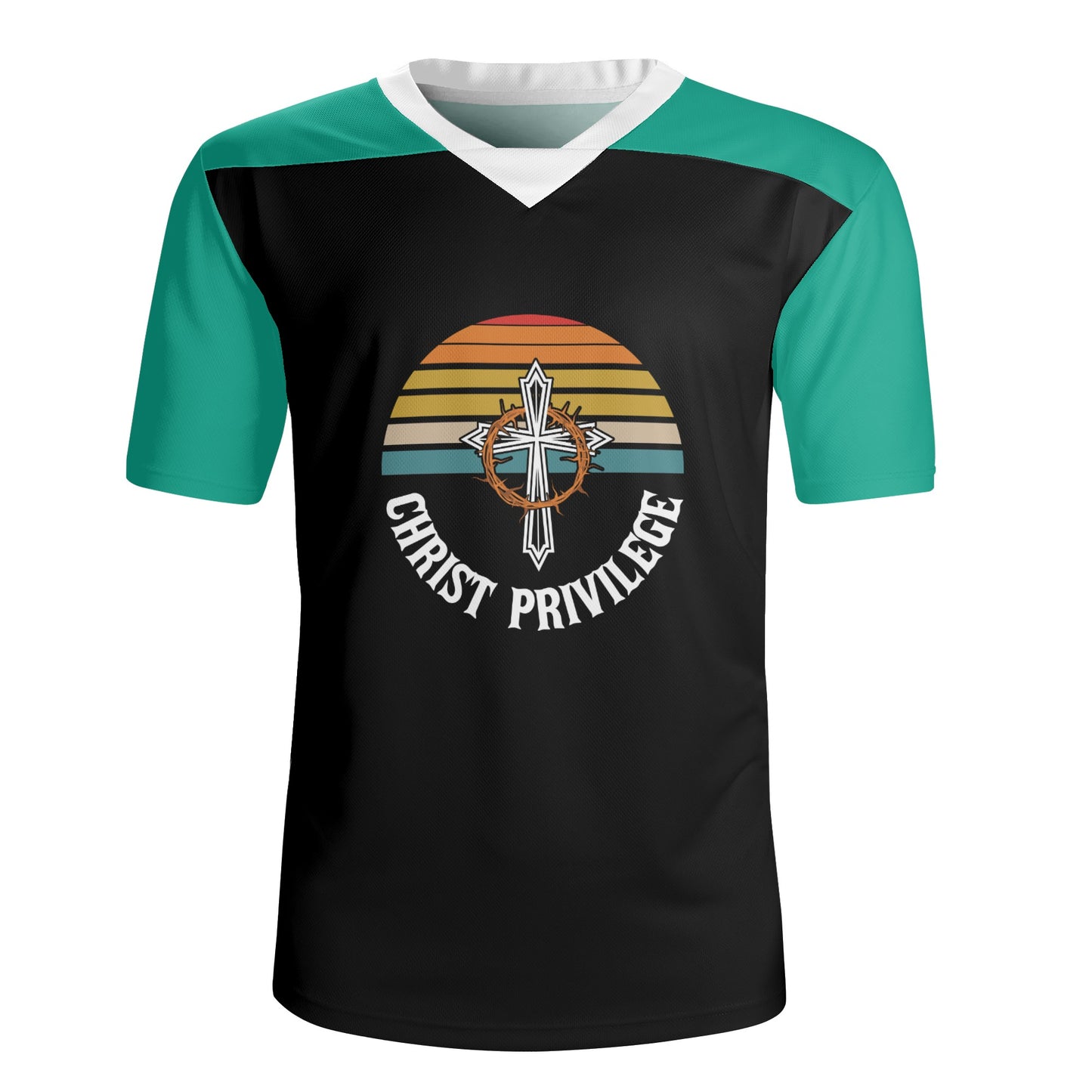 Christ Privilege Men's Christian Rugby Jersey popcustoms