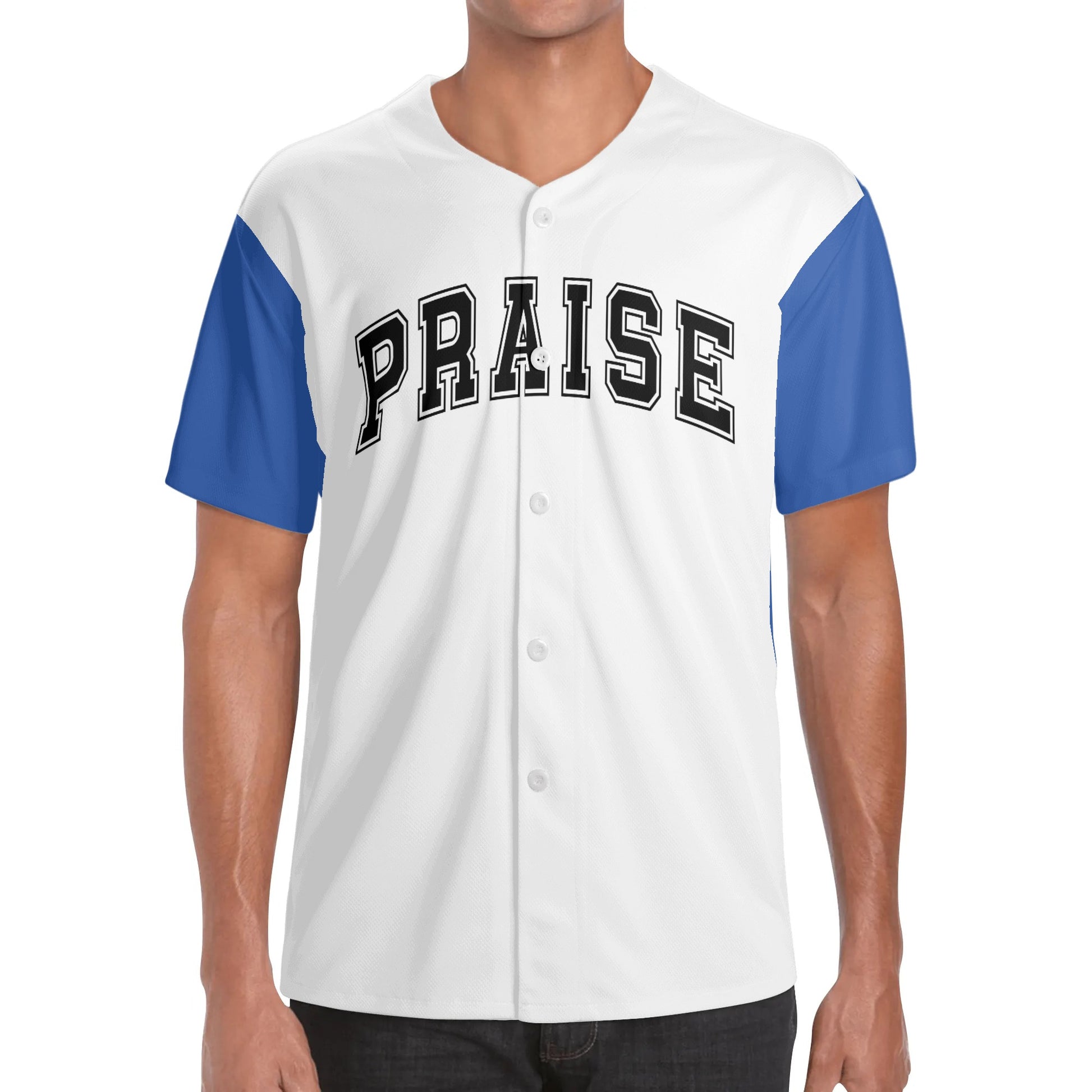 Praise Mens Christian Baseball Jersey popcustoms
