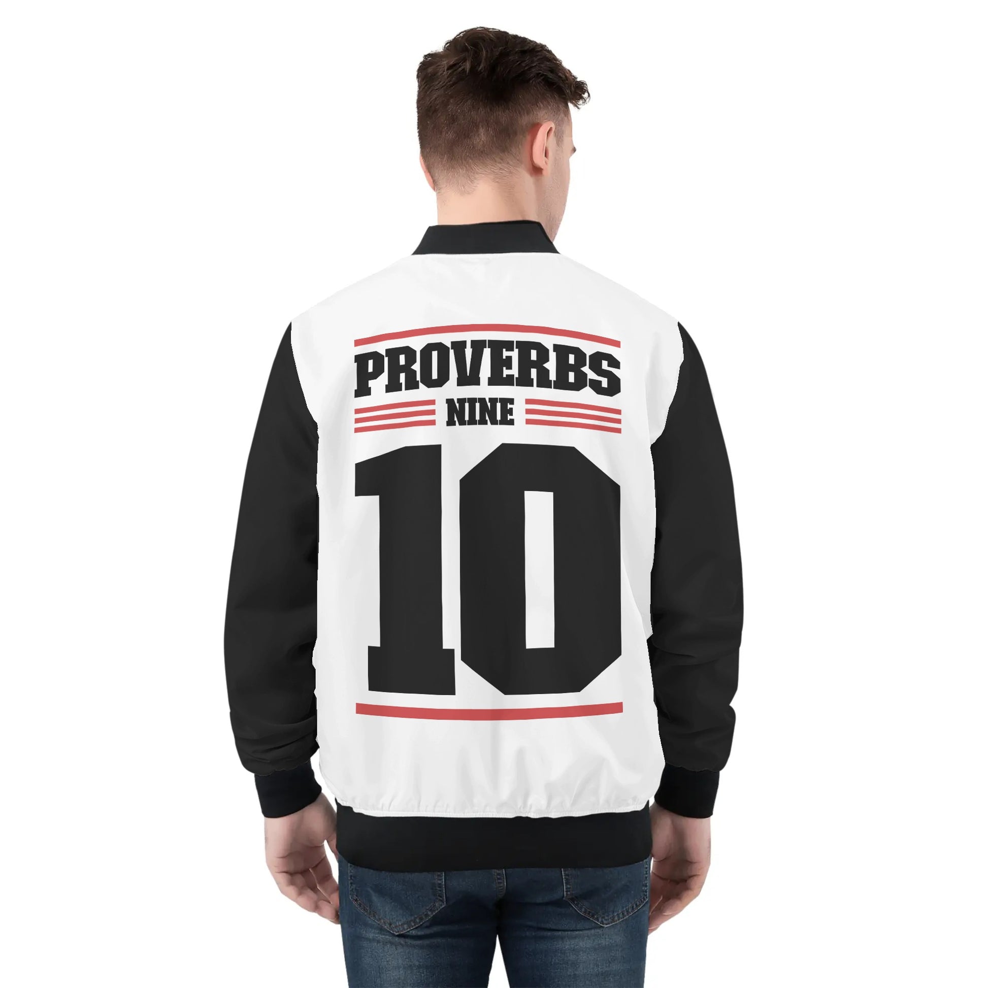 Proverbs 9:10 Mens Christian Jacket popcustoms