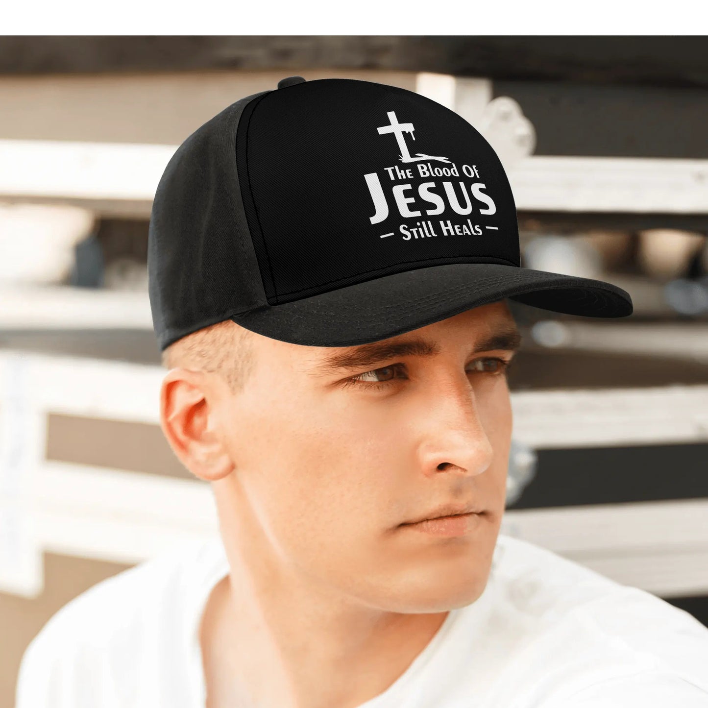 The Blood Of Jesus Still Heals Christian Hat popcustoms