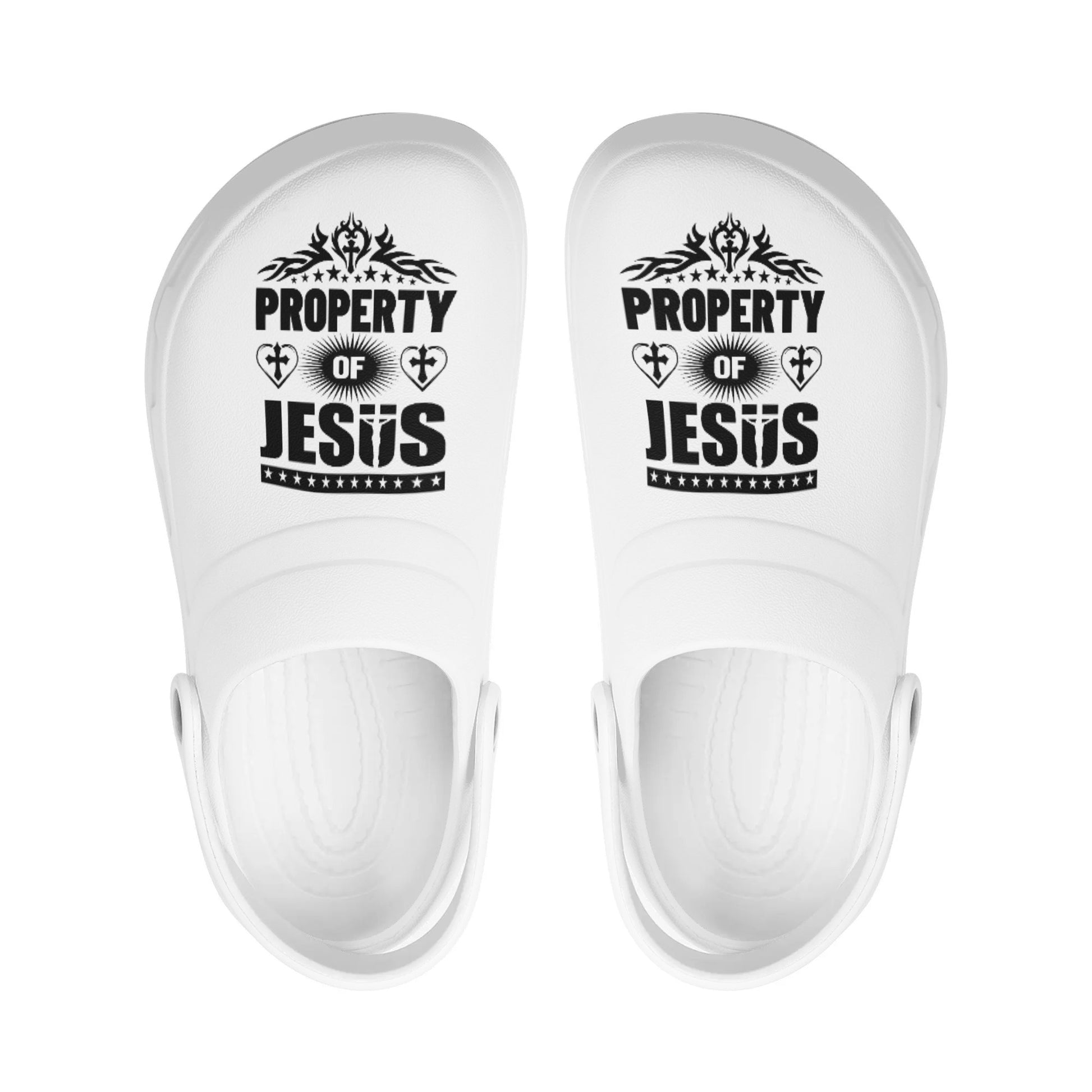 Property Of Jesus Mens Lightweight Nursing Crocs popcustoms