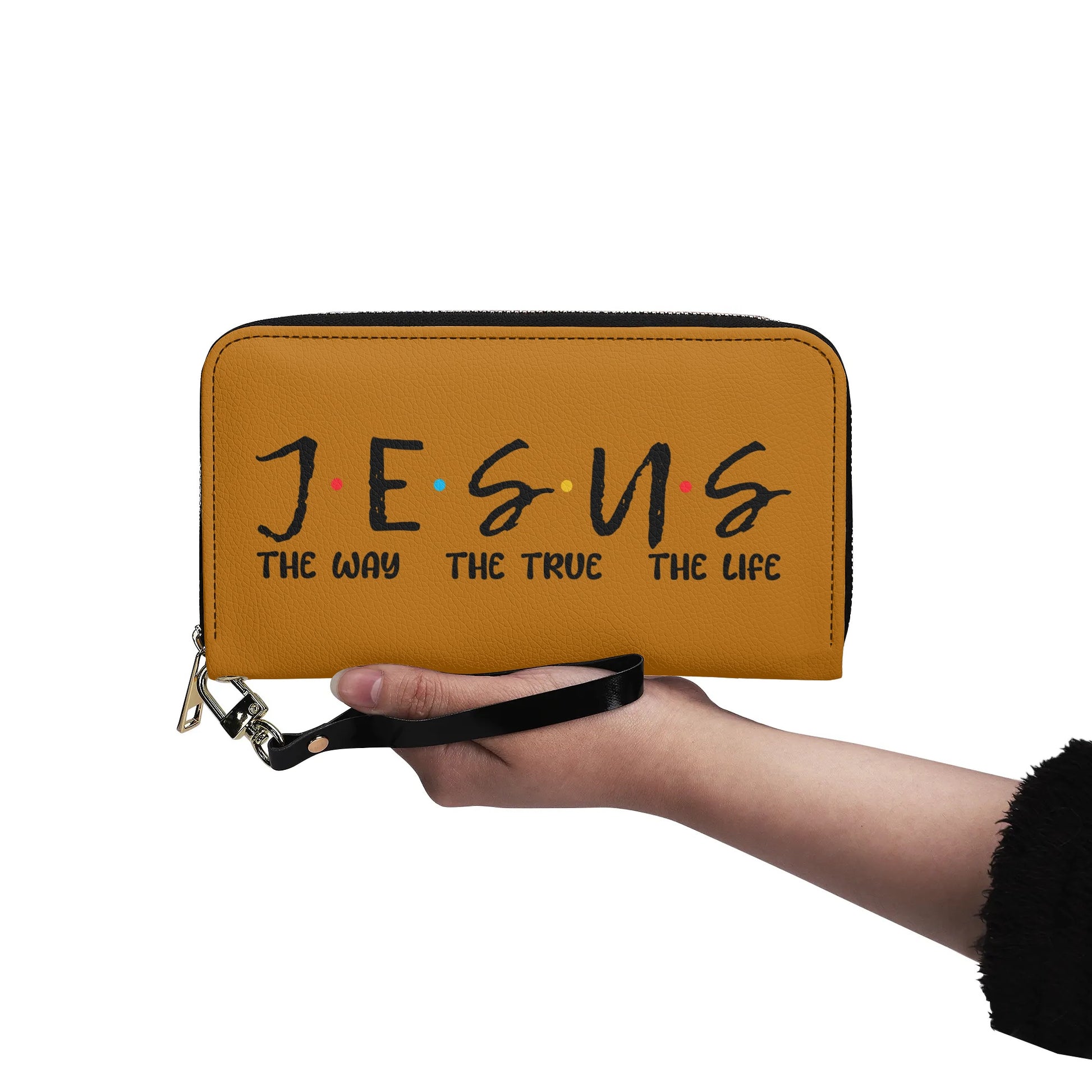 Jesus The Way The Truth The Life PU Leather Womens Christian Wallet popcustoms