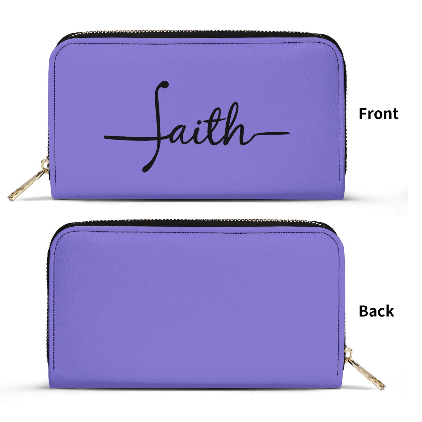 Faith PU Leather Womens Christian Wallet popcustoms