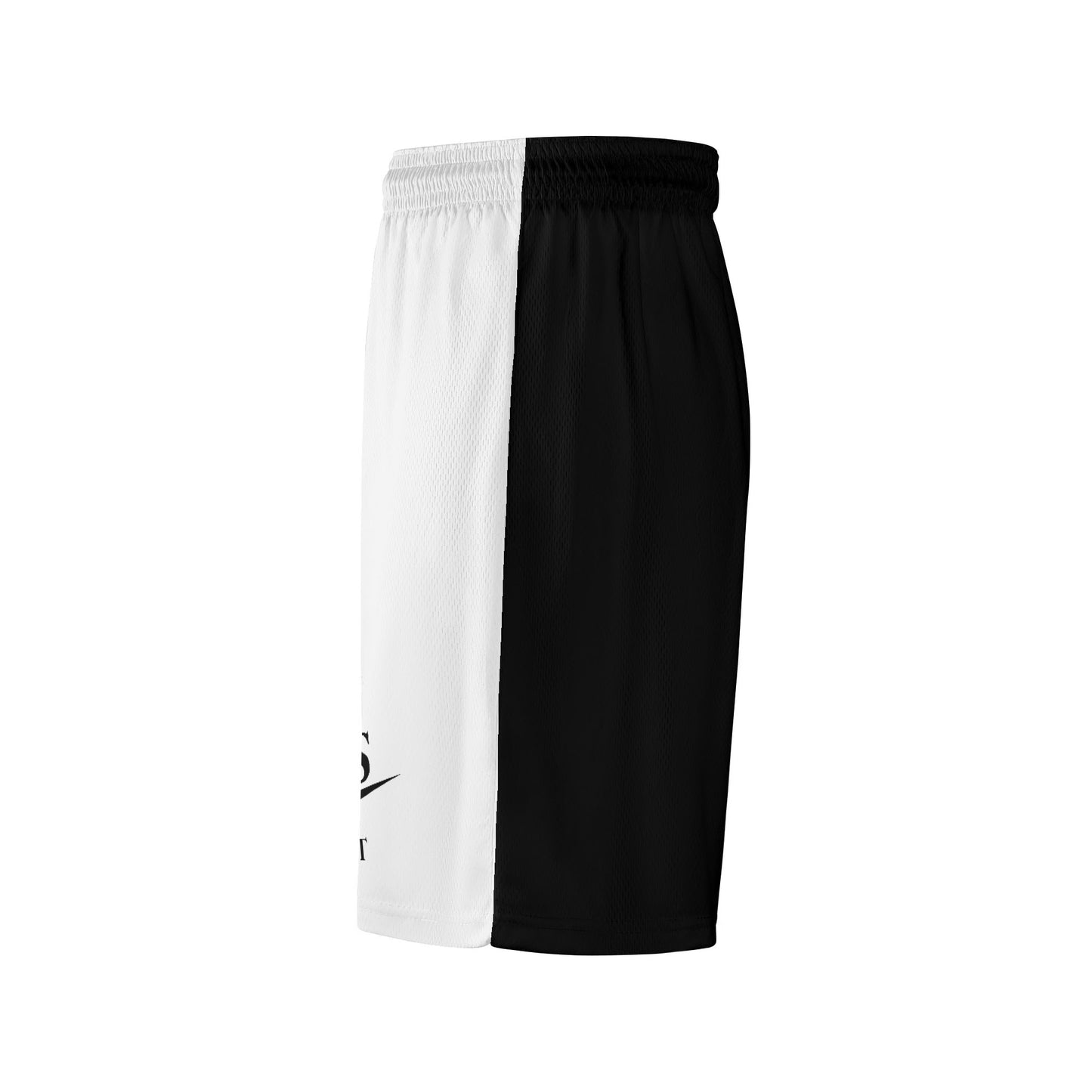 Jesus Did It (Like Nike) Men's Christian Shorts (white)