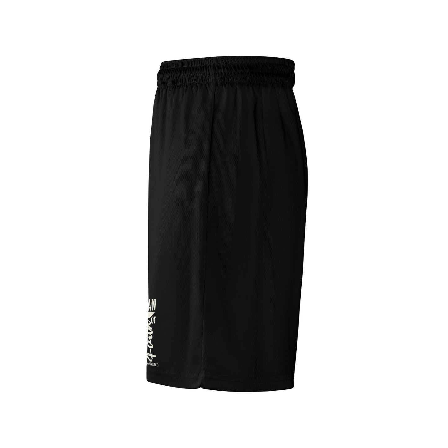 Man Of Faith  Mens Christian Shorts popcustoms