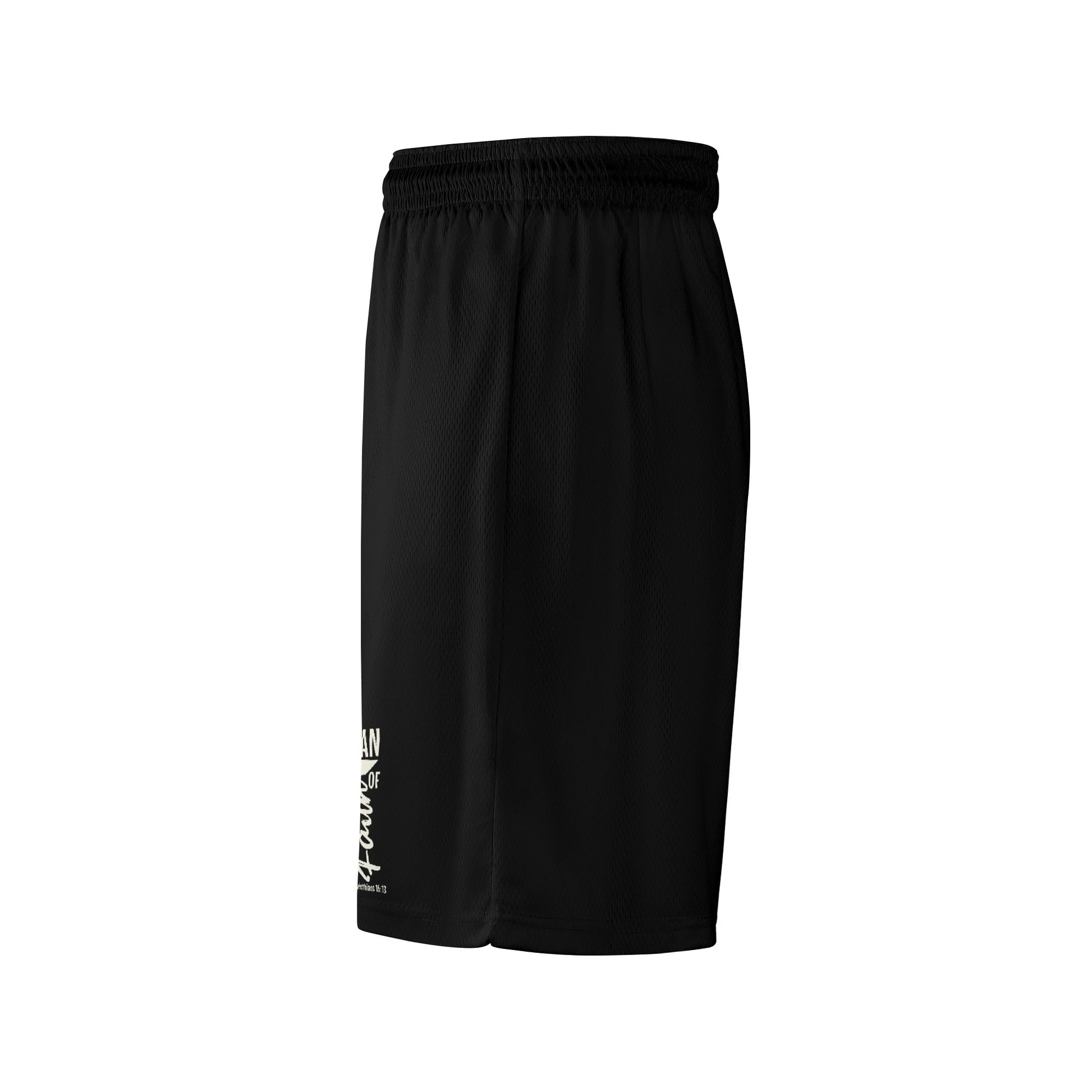 Man Of Faith  Mens Christian Shorts popcustoms