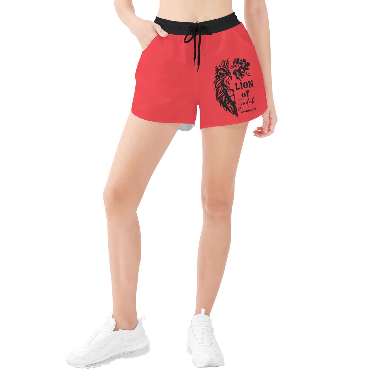 Lion Of Judah Womens Christian Shorts popcustoms