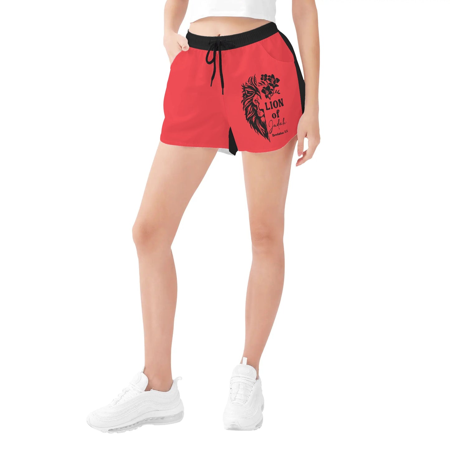 Lion Of Judah Womens Christian Shorts popcustoms