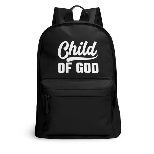 Child Of God (PU) Leather School Christian Backpack popcustoms