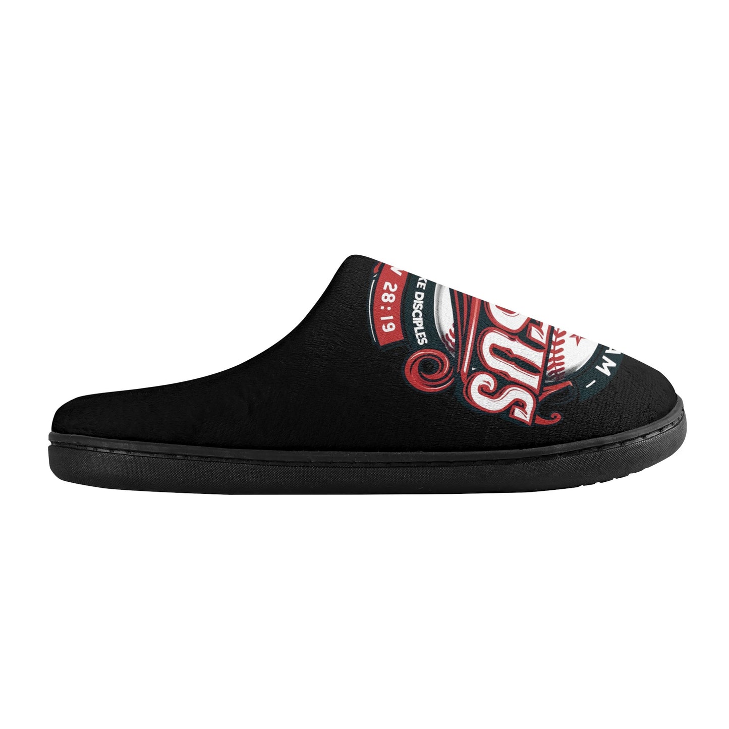 Team Jesus Go And Make Disciples Unisex Rubber Autumn Christian Slipper Room Shoes popcustoms