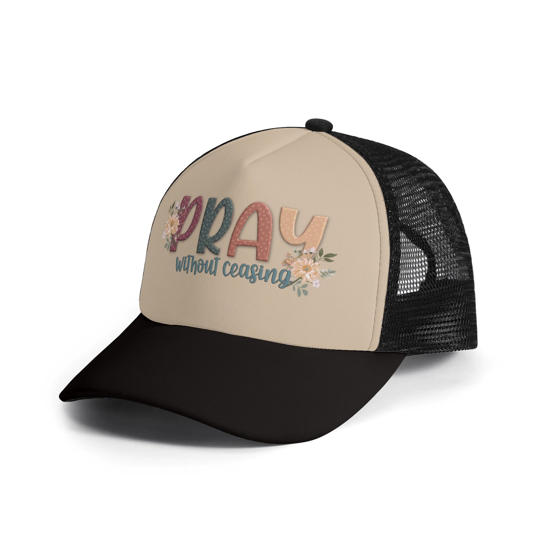 Pray Without Ceasing Christian Kids Hat popcustoms