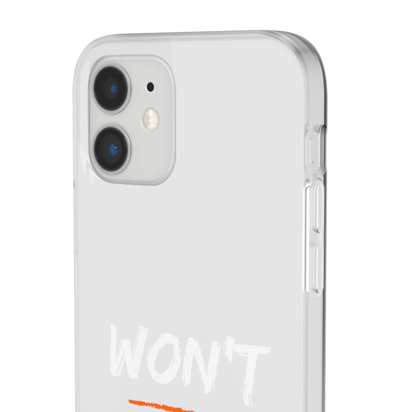 Won't Live Without Jesus Christian Flexi Phone Case Printify