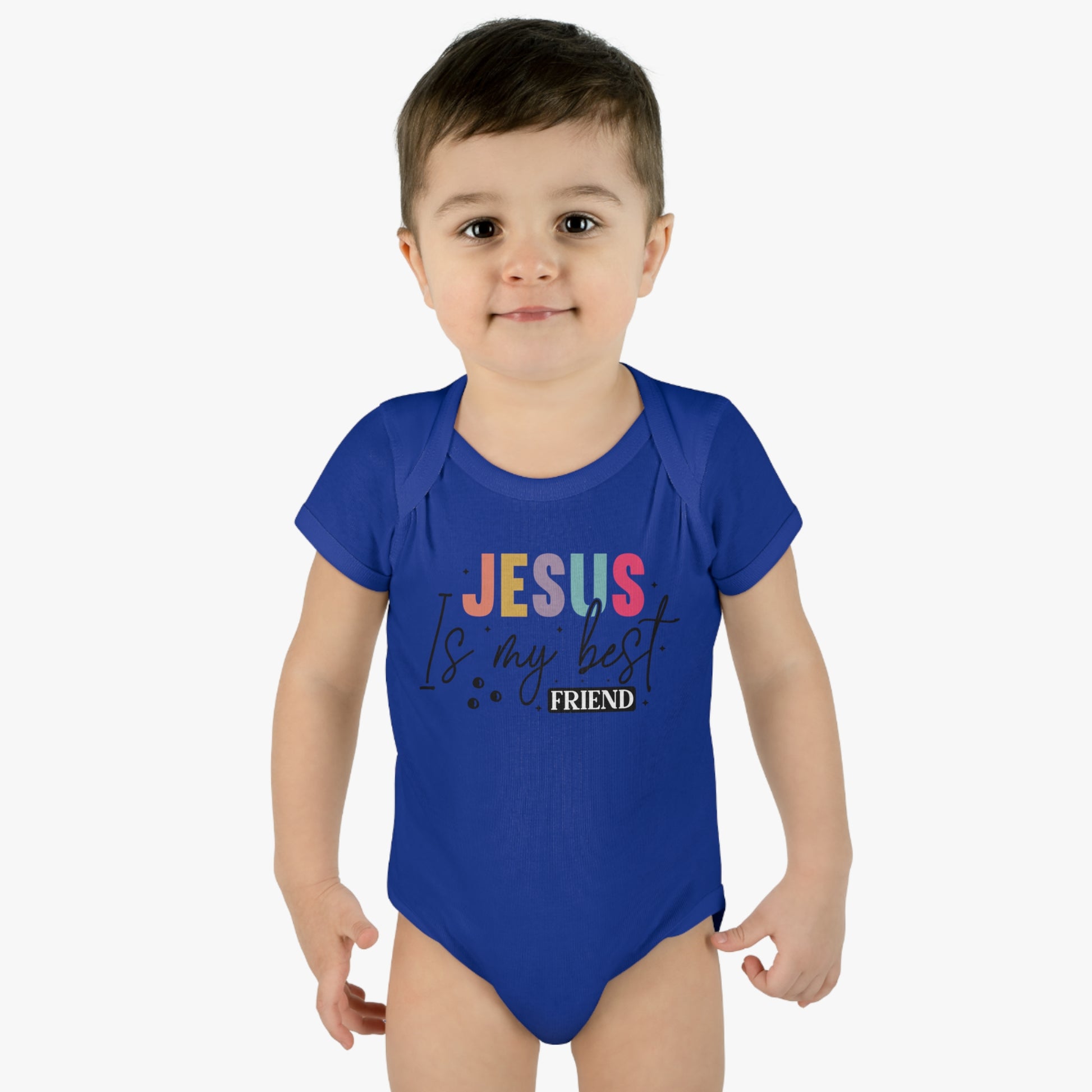 Jesus Is My Best Friend Christian Baby Onesie Printify