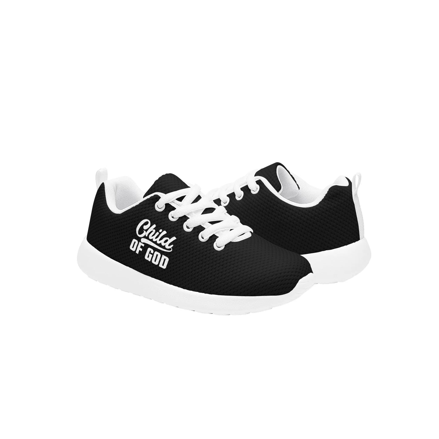 Child Of God Kids Lace-up Athletic Christian Sneakers popcustoms