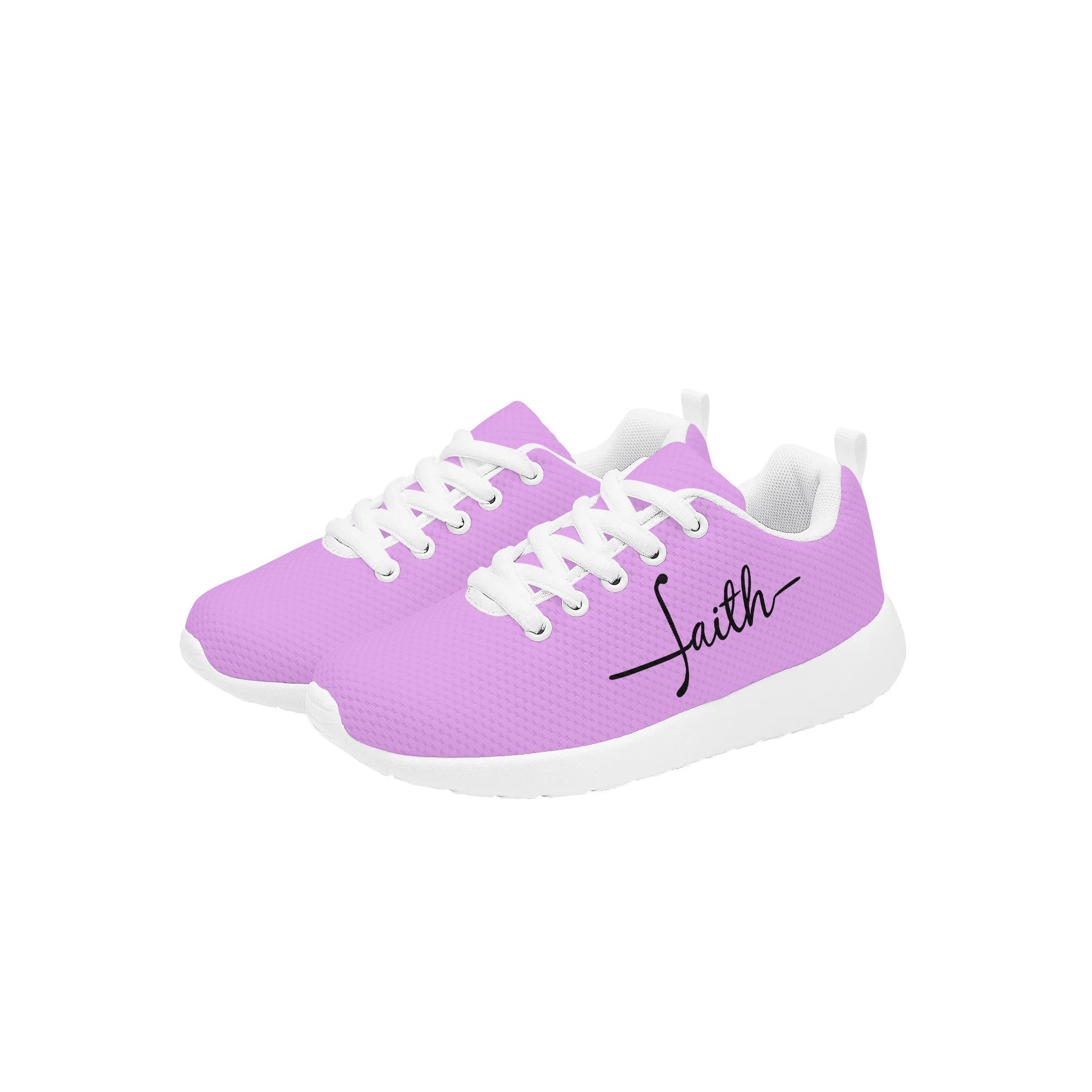 Faith Kids Lace-up Athletic Christian Sneakers popcustoms