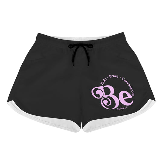 Joshua 1:9 Be Bold Brave Courageous Womens Christian Shorts