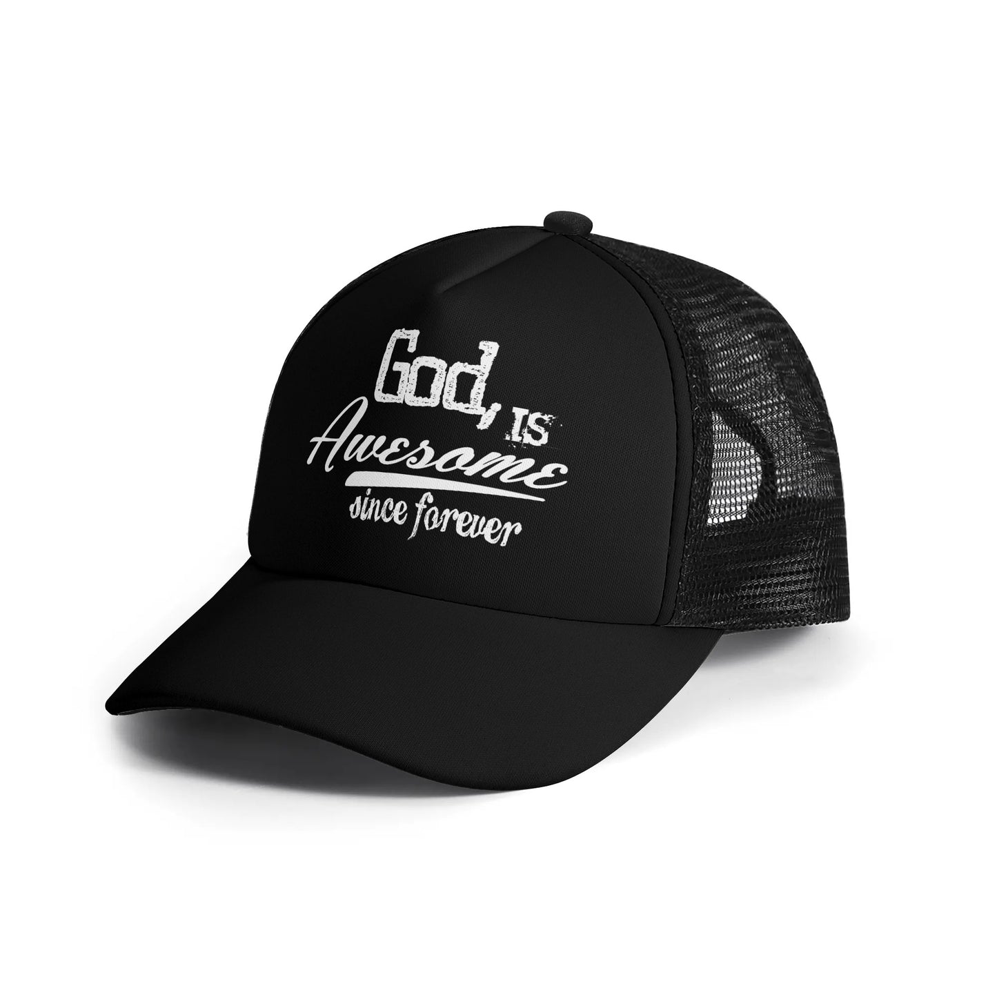 God Is Awesome Since Forever Christian Kids Hat